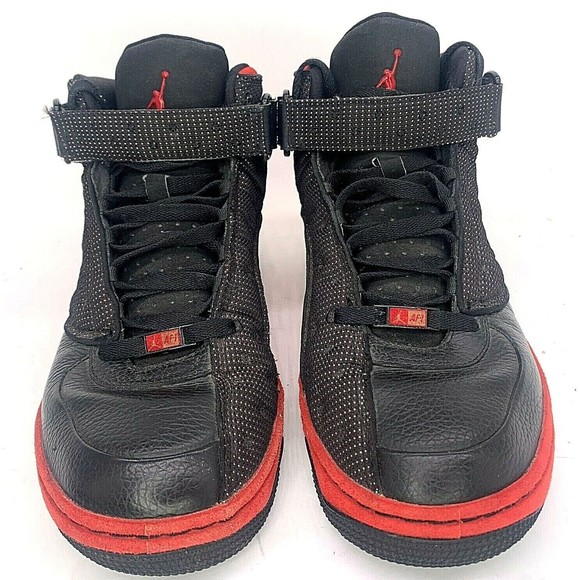 Nike Air Jordan AJF 13 Bred Black Varsity Red White 375453-061 Size US 10.5 EUC main image 10